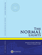 The Normal Lights - Volume 9, No. 1 2015