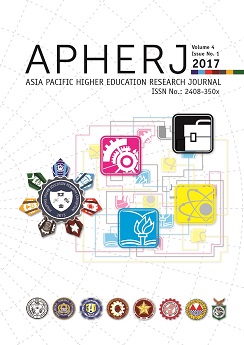 					View Vol. 4 No. 1 (2017): ASIA PACIFIC HIGHER EDUCATION RESEARCH JOURNAL
				