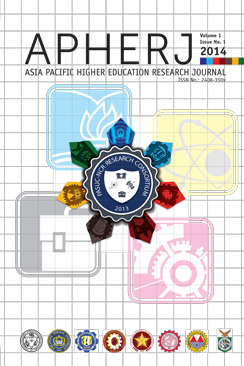 					View Vol. 1 No. 1 (2014): Asia Pacific Higher Education Research Journal
				