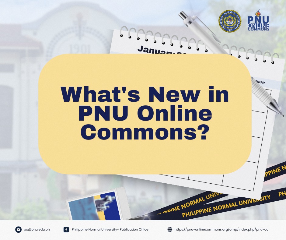 What’s New in PNU Online Commons?