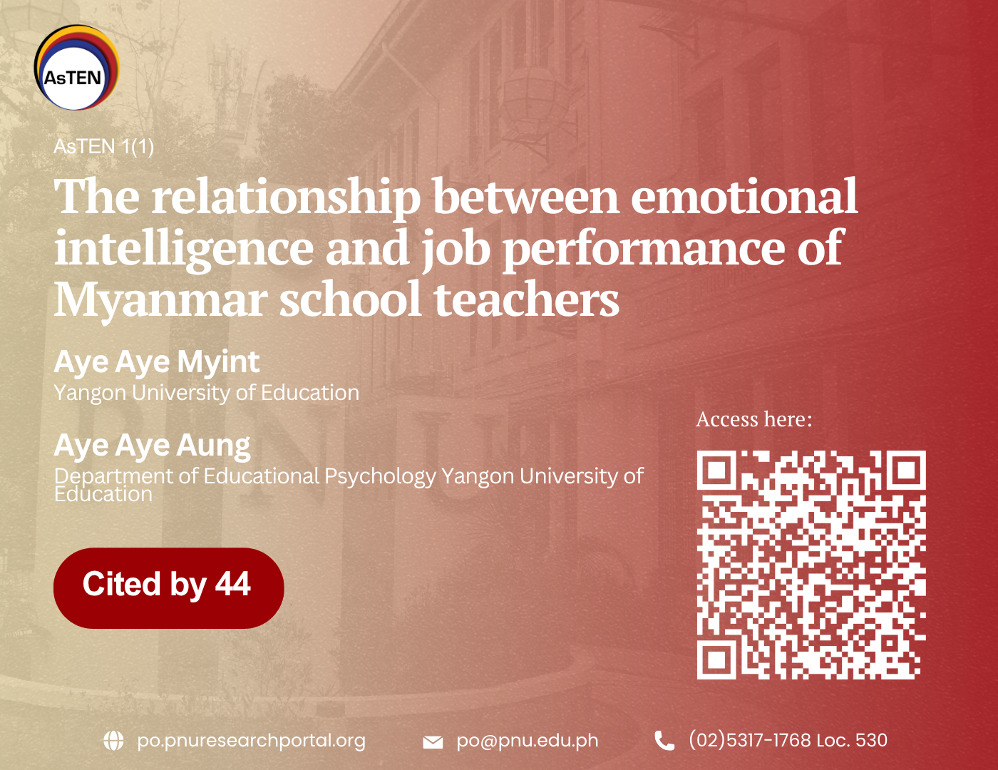 AsTEN JTE: Most Cited Article for Q1 2026