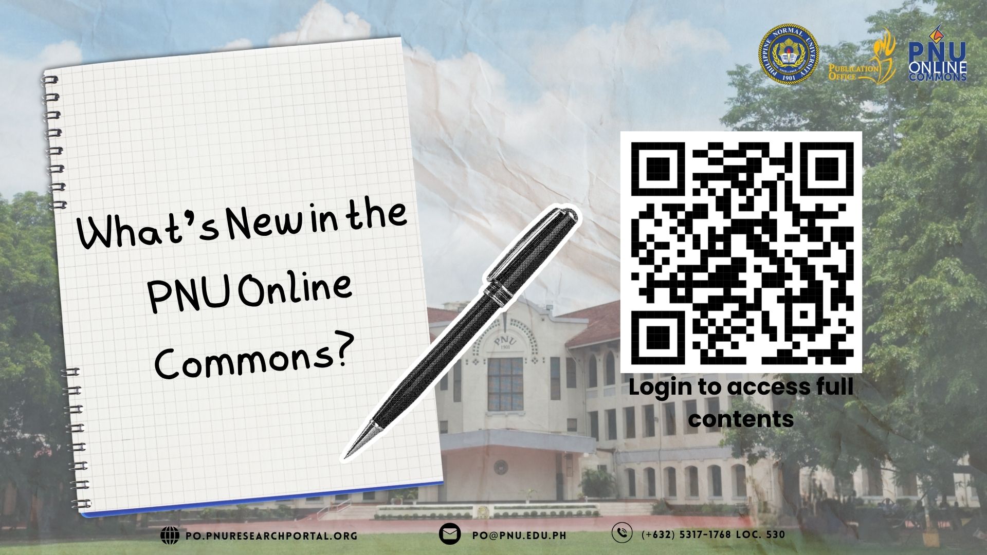 What’s new in PNU Online Commons?
