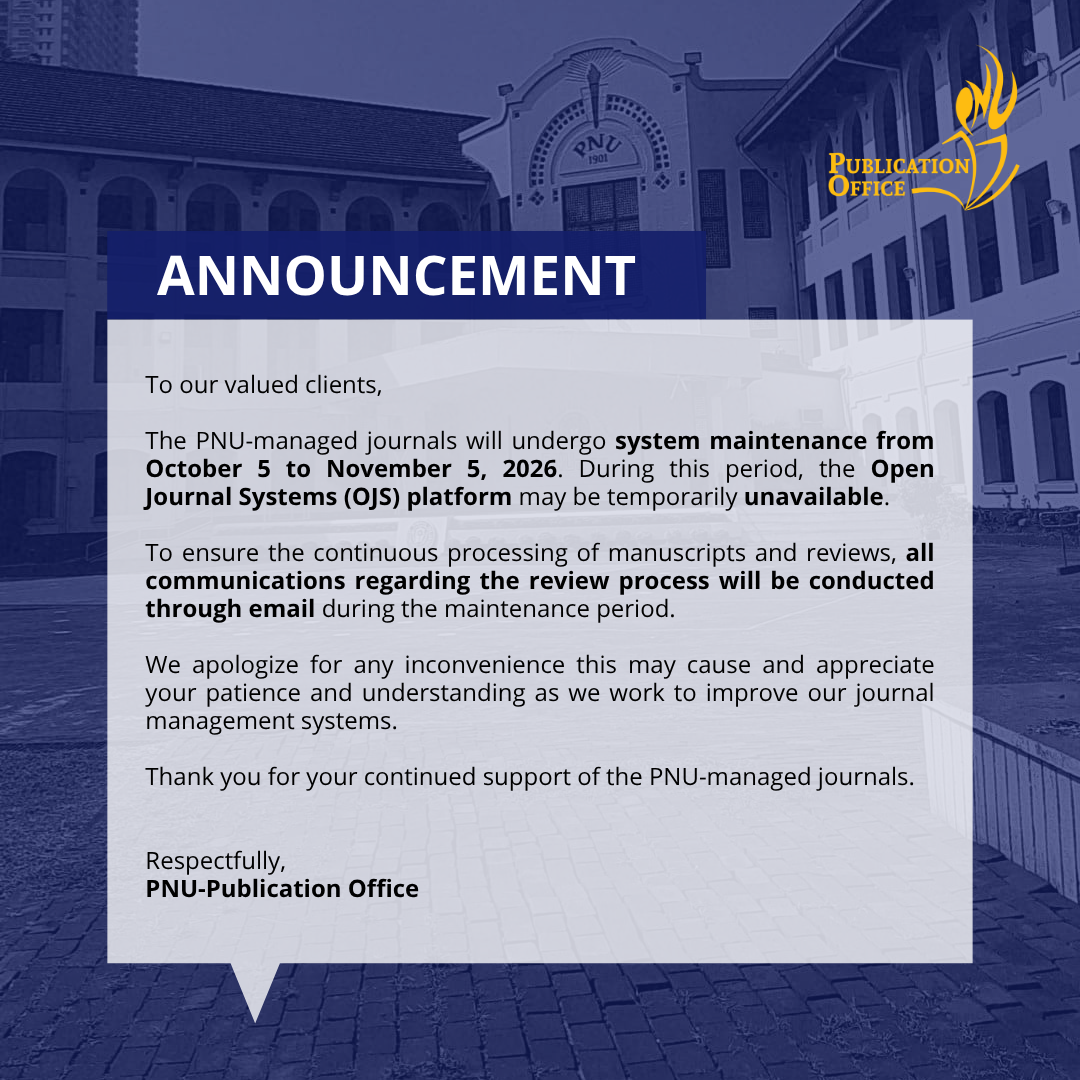 OJS SYSTEM MAINTENANCE ADVISORY